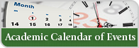 Academic Calendar of Events