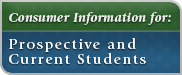 Consumer Information for Prospective and Current Students