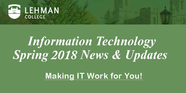Information Technology Newsletter Graphic