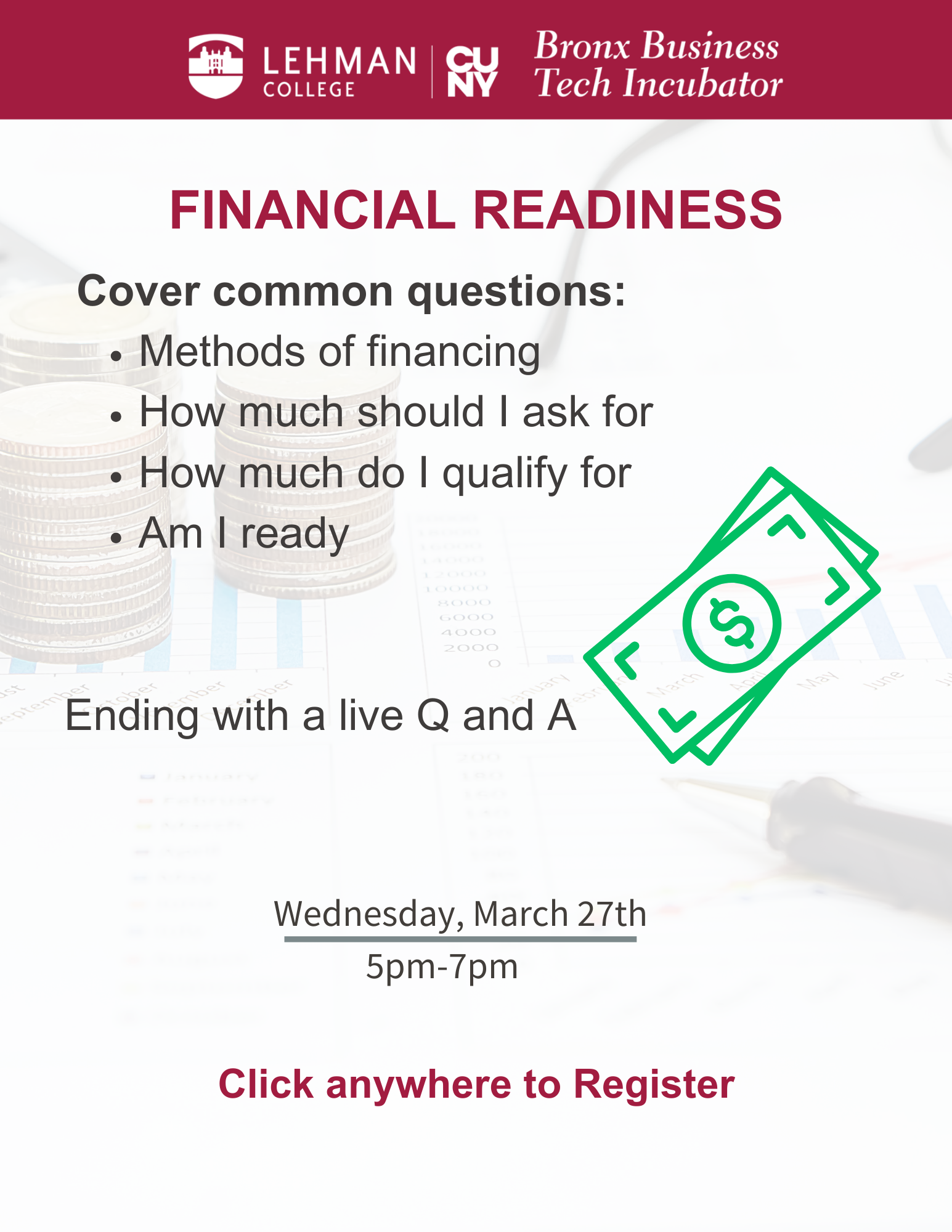 Bronx Business Tech Incubator Financial Readiness Class