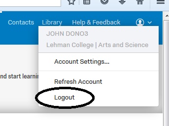 Logout