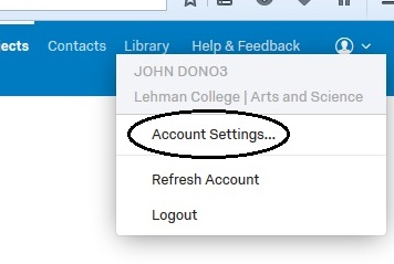 Account Settings