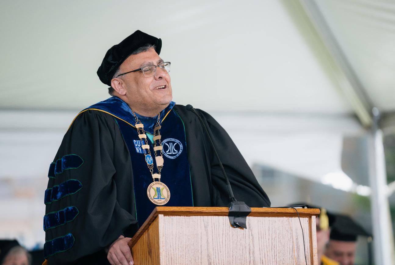President of Lehman College  - Fernando Delgado