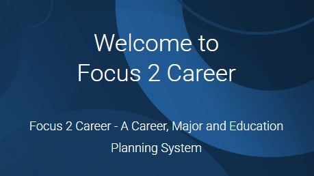 Link to Focus 2 Career online career exploration tool