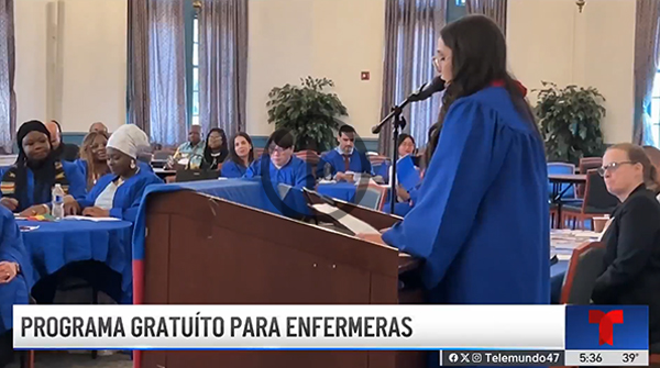 Successful NCLEX-RN ELL Program Featured on Telemundo 47 News