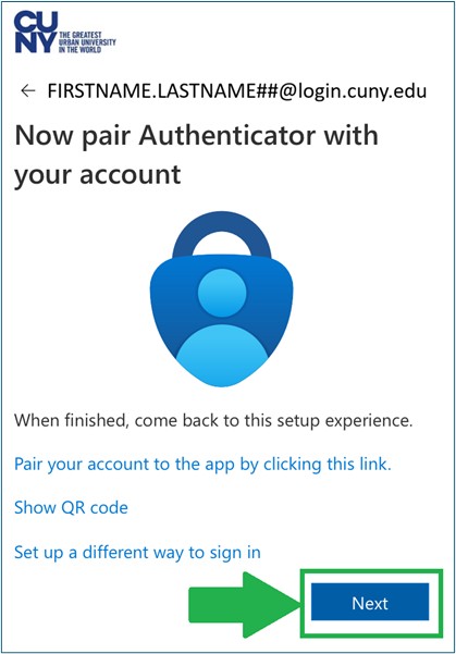 How to Add Your New Student Email to the Outlook App Desktop Windows Step9