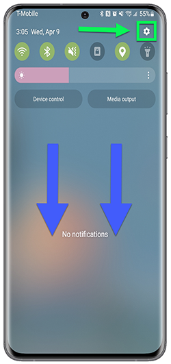 Connect to Wi-Fi using Android Device Step 1a