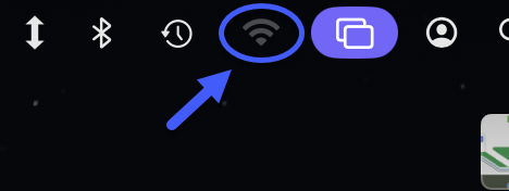 Connect to Wi-Fi using MacOS - Step 1