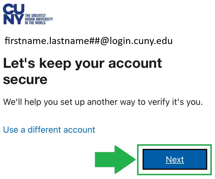 How to Add Your New Student Email to the Outlook Desktop App iPad/iMac Step6