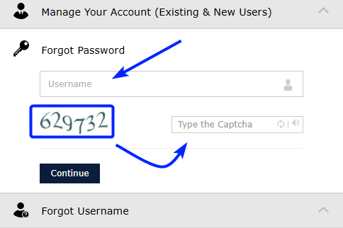 Resetting Your Lehman Login Password Using Recovery Email - Step 2