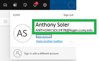 Step 9a - Sign into Outlook in Office 365 on the Browser