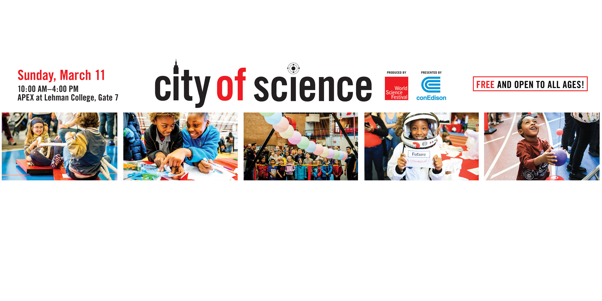 City of Science Returns to Lehman College on March 11