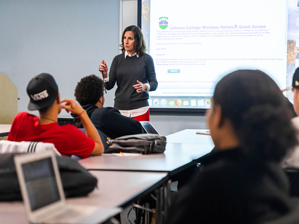 Lehman teachers training a new generation of teachers to serve diverse neighborhood