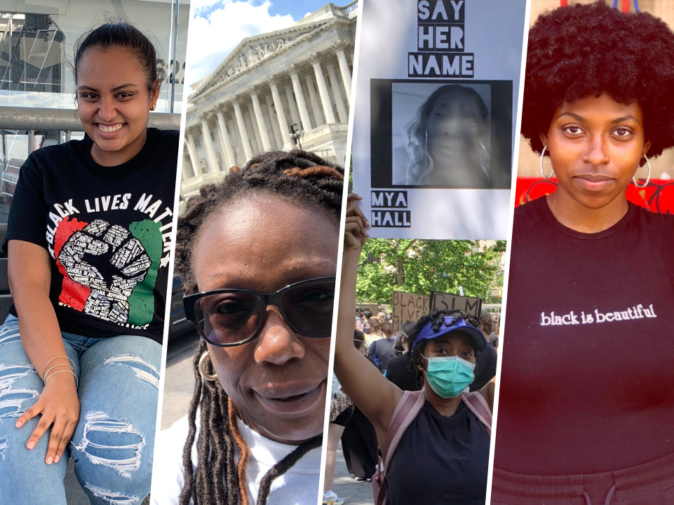 Several Lehman students who have spent their summer fighting for racial justice