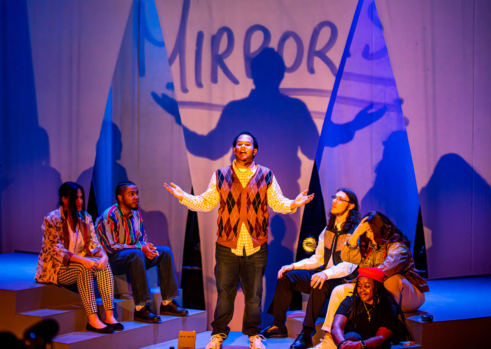Photo of the Week: Continuing to highlight issues of social justice, Lehman Stages presented Fires in the Mirror this November. ﻿ 