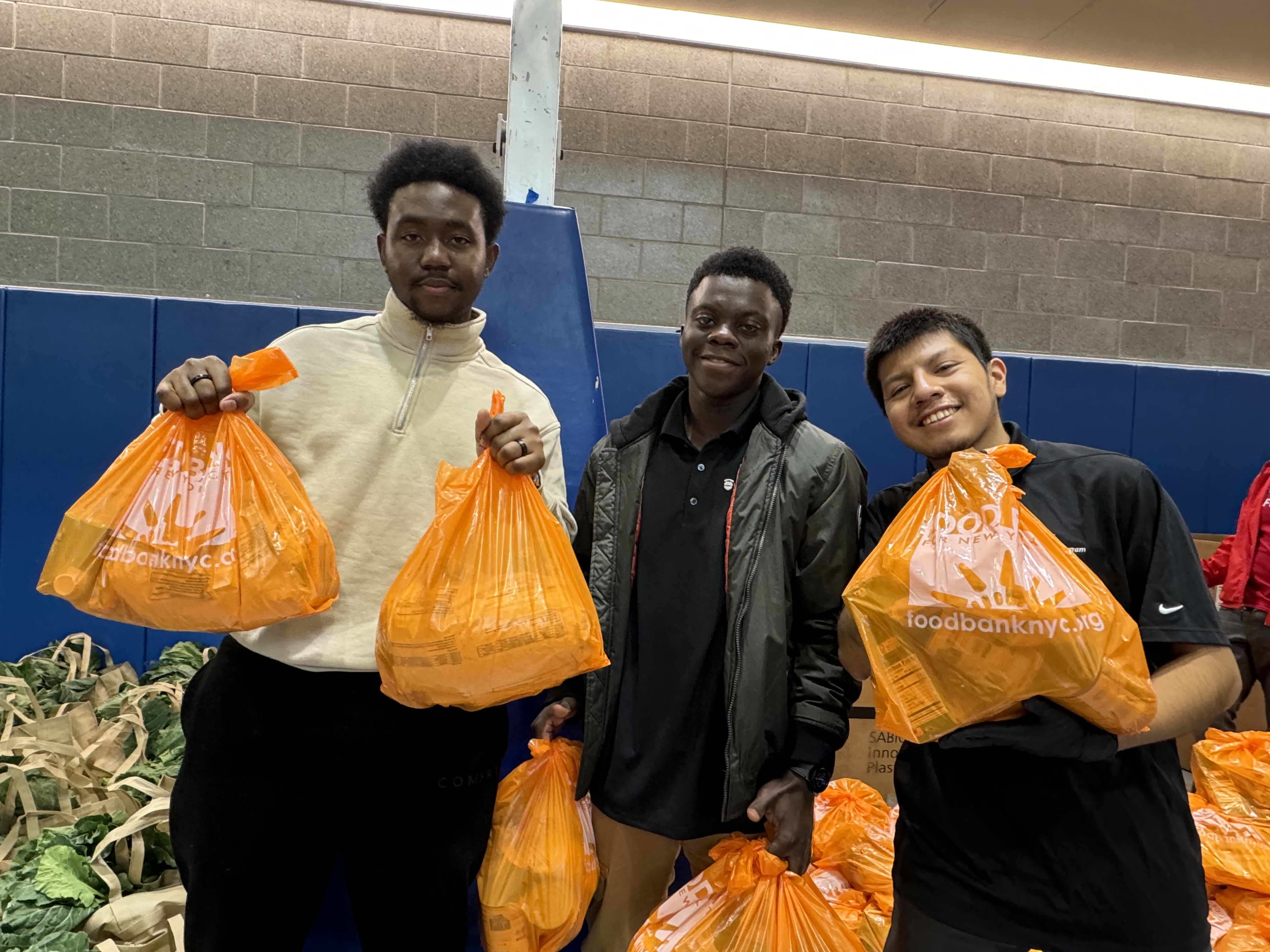 Students took home all the fixings for a classic Thanksgiving meal.