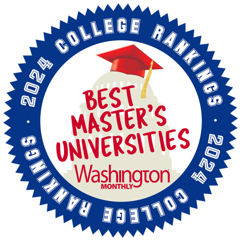 washington monthly best masters univ 2024