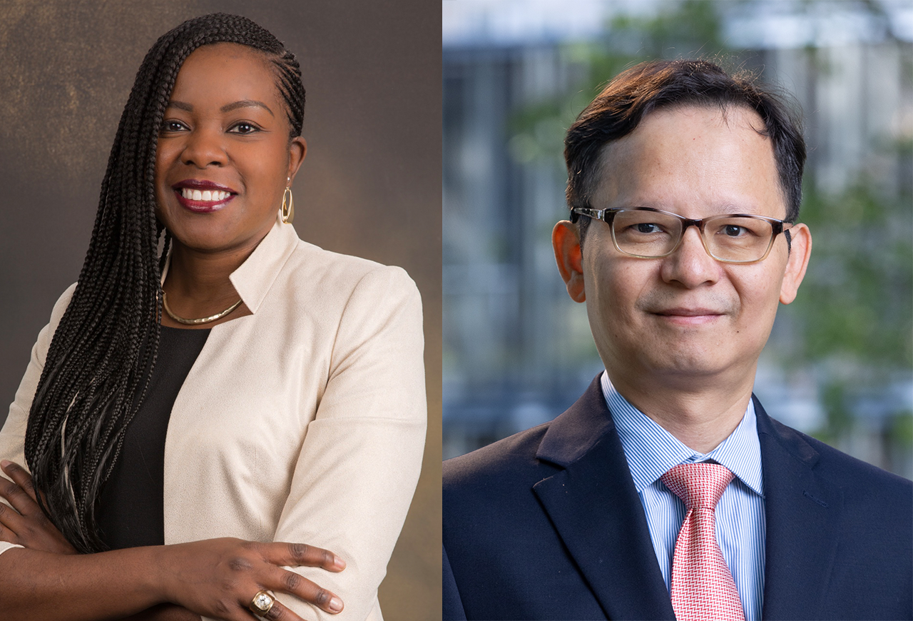 Robyn Spencer and Wang-Hsien-Tseng