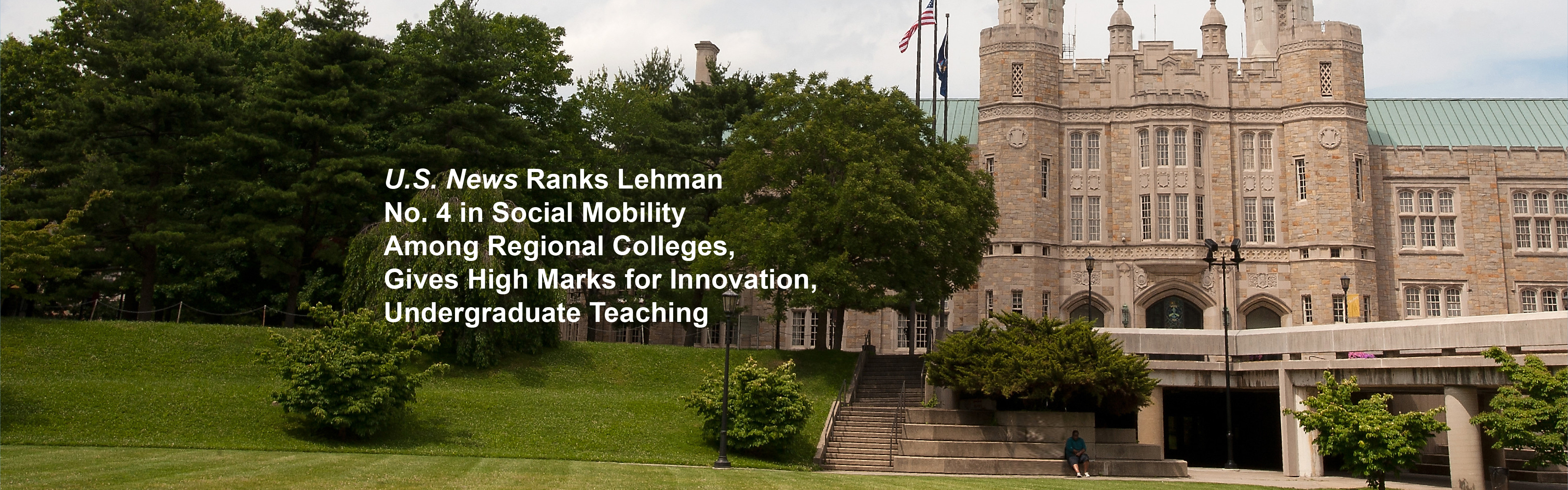 Lehman Ranks in 2021 Best Bang for the Buck College