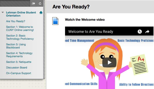 Graphic showing the Are You Ready video