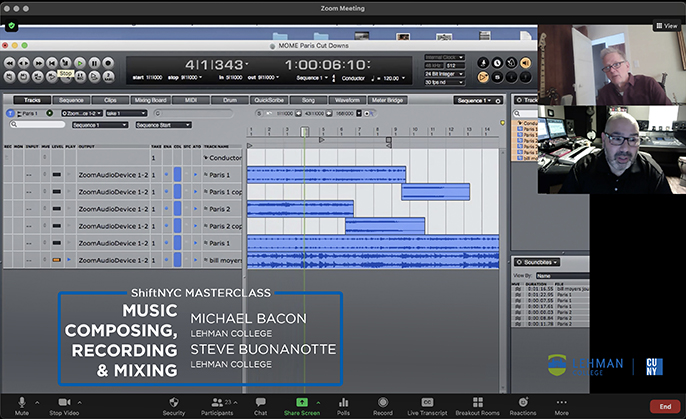 ShiftNYC Masterclass - Music Composing, Recording & Mixing