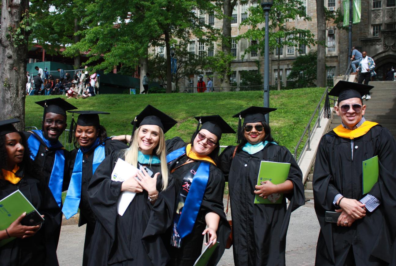 School of Education Student during commencement