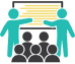 Co-Teaching Classroom Talks Icon